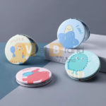 Gương cầm tay gấp gọn gương trang điểm mini Logo tùy chỉnh