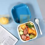 Hộp đựng thức ăn bằng nhựa 1000ml đầy màu sắc 