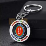 Móc khóa tròn xoay 360 độ