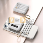 Quà Tặng Sạc Dự Phòng Mini Đèn LED Powerbank 20000mah