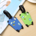 Tag hành lý Silicon hình vali 