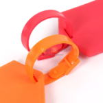 Tag hành lý cao su hình máy bay