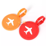 Tag hành lý cao su hình máy bay