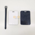 Tag hành lý da Pu thiết kế nhũ lấp lánh