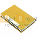 Ví đựng danh thiếp có tay cầm bằng kim loại