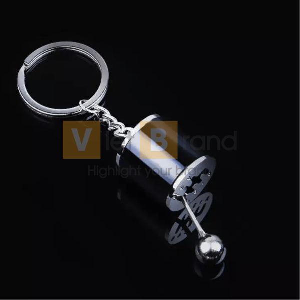 Móc Khóa Quà Tặng Phụ Kiện Xe Hơi Kim Loại In Logo Tùy Chỉnh