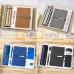 Bộ quà tặng doanh nghiệp công ty 3 món sang trọng in logo tùy chỉnh