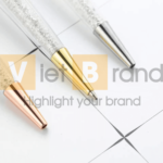 Bút bi kim loại crystal pen hỗ trợ in logo