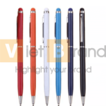 Bút bi kim loại nhiều màu có hỗ trợ in logo thương hiệu