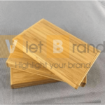 Hộp đựng danh thiếp bằng tre hỗ trợ in logo