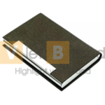 Ví đựng danh thiếp có tay cầm bằng kim loại