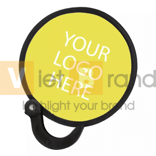 Quạt cầm tay tròn có hỗ trợ in logo doanh nghiệp