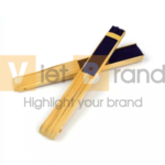 Quạt cầm tay bằng gỗ Tây Ban Nha có hỗ trợ in logo