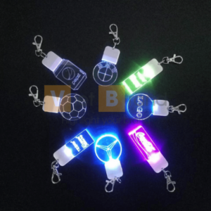 Móc khóa quà tặng LED Logo tùy chỉnh