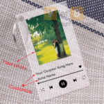 Móc Khóa Quà Tặng Bài Hát Spotify Có Thể In Logo Tùy Chỉnh