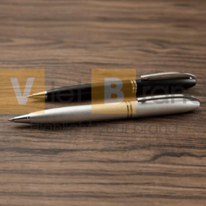 Bút bi kim loại đóng mở tùy chỉnh hỗ trợ in logo doanh nghiệp 