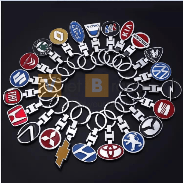 Móc Khóa Quà Tặng Tùy Chỉnh Logo Xe Chìa Khóa Bán Hàng Khuyến Mãi Xe Móc Khóa