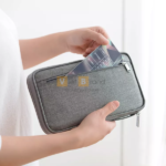 Ví đựng passport và thẻ nhiều ngăn vải Poly