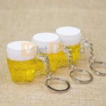 Móc khóa hình cốc bia quà tặng quảng cáo