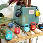 Móc khóa quà tặng hình tạ chuông