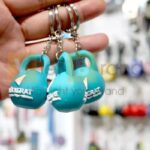 Móc khóa quà tặng hình tạ chuông